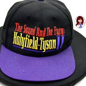 Holyfield Tyson The Sound And The Fury June 28, 1997 MGM Grand Boxing Hat Cap!